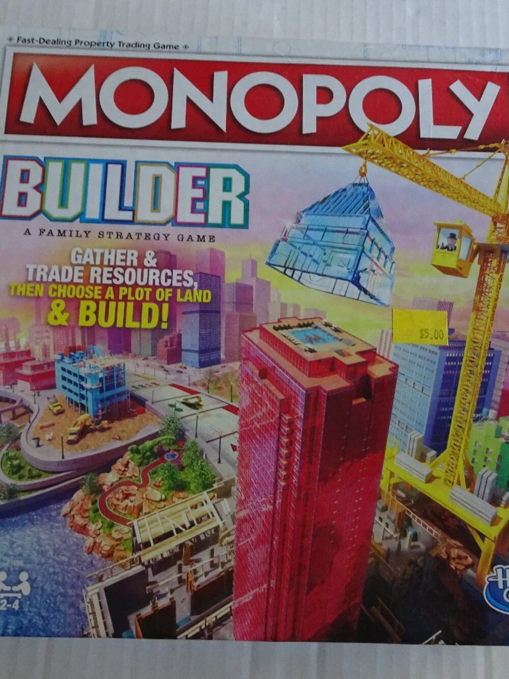 Monopoly Builder Board Game - Hasbro/Parker Brothers - F1696 - NEW Sealed Box